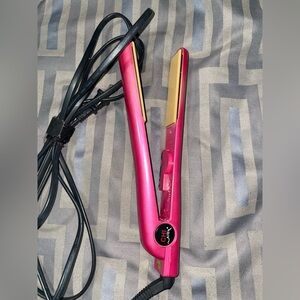 CHI AIR 1” Ceramic Tourmaline Pro Hair
Straightening Flat Iron Pink Gold